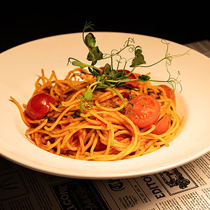 Spaghete arabiatta