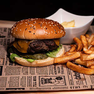 Clasic cheese burger