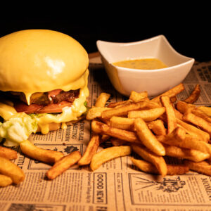 Hangry extra cheese burger