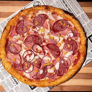 Pizza hangry monkey