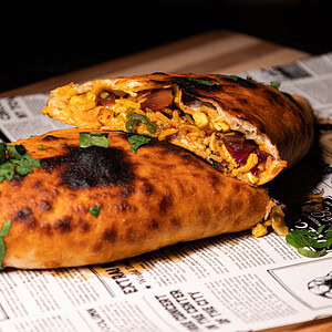 Pizza calzone inferno