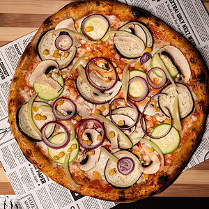 Pizza vegetariana